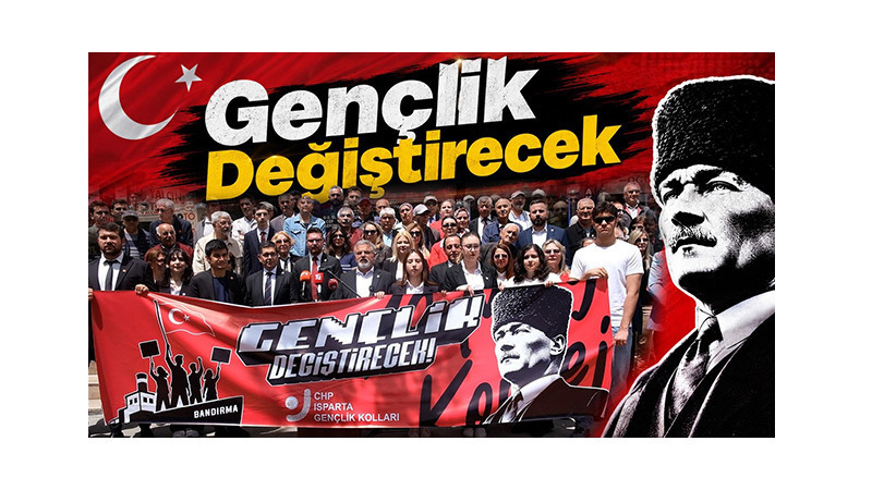 Isparta’da 19 Mayıs mesajı: “Gençlik Cumhuriyetin teminatıdır”