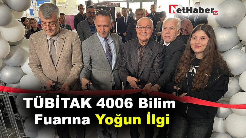 TÜBİTAK 4006 BİLİM FUARINA YOĞUN İLGİ