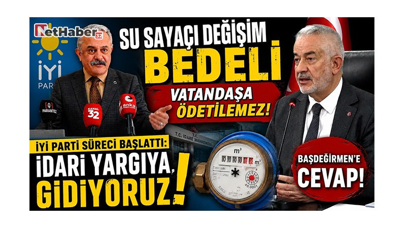 ISPARTA’DA SU SAYAÇLARI TARTIŞMASI YARGIYA TAŞINDI