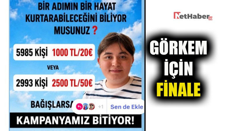 GÖRKEM İÇİN FİNALE SADECE YÜZDE 5 KALDI