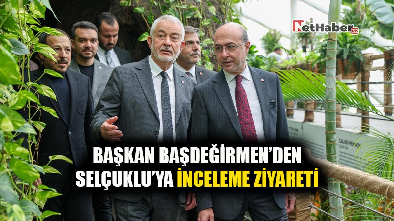 BAŞKAN BAŞDEĞİRMEN'DEN SELÇUKLU’YA İNCELEME ZİYARETİ