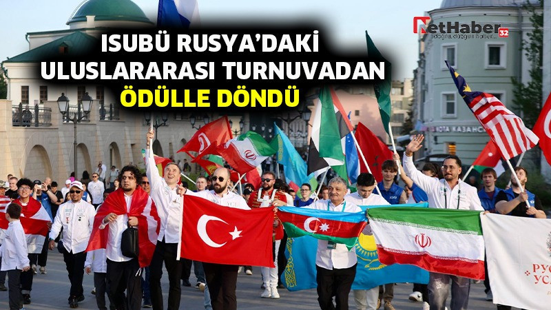 ISUBÜ  Rusya’daki Uluslararası Turnuvadan Ödülle Döndü