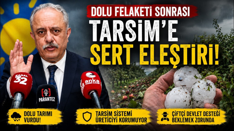 İYİ Parti'den TARSİM Çıkışı