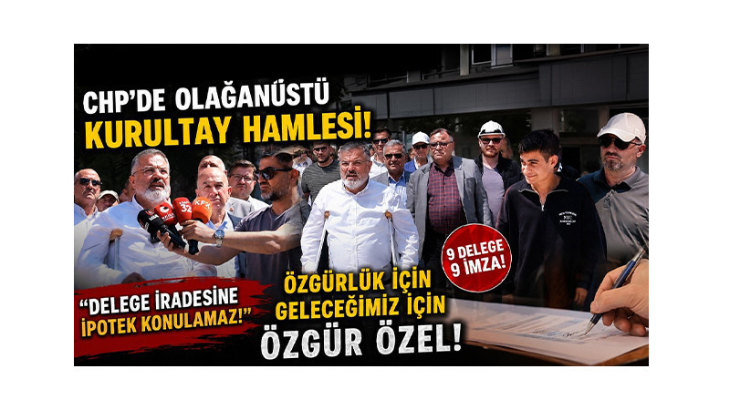CHP Isparta’da Delegelerden Tam Destek