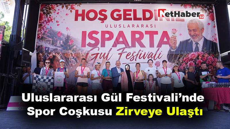 Uluslararası Gül Festivali’nde Spor Coşkusu Zirveye Ulaştı