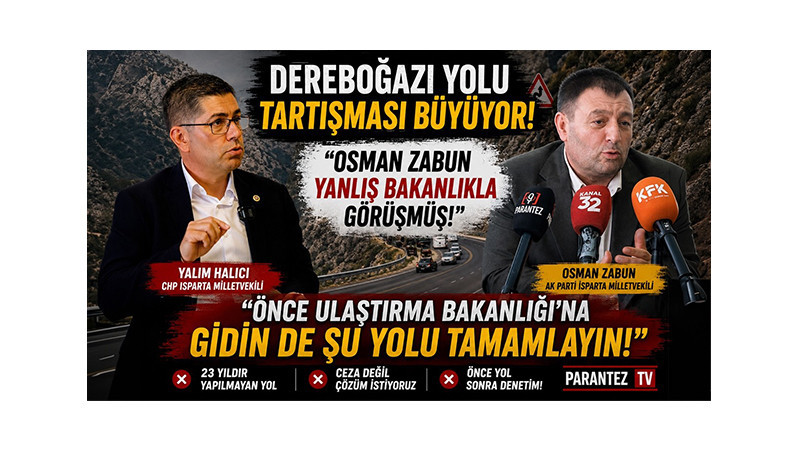 HALICI'DAN ZABUN'A DEREBOĞAZI TEPKİSİ: 