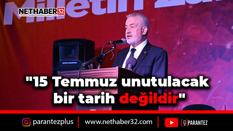 ISPARTA BELEDİYE BAŞKANI SAYIN ŞÜKRÜ BAŞDEĞİRMEN'İN 15 TEMMUZ MESAJI  