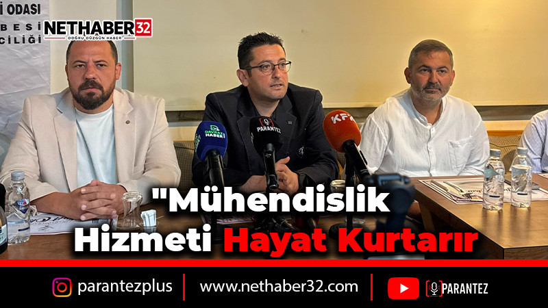 İMO'dan Isparta İçin Kritik Uyarı: 