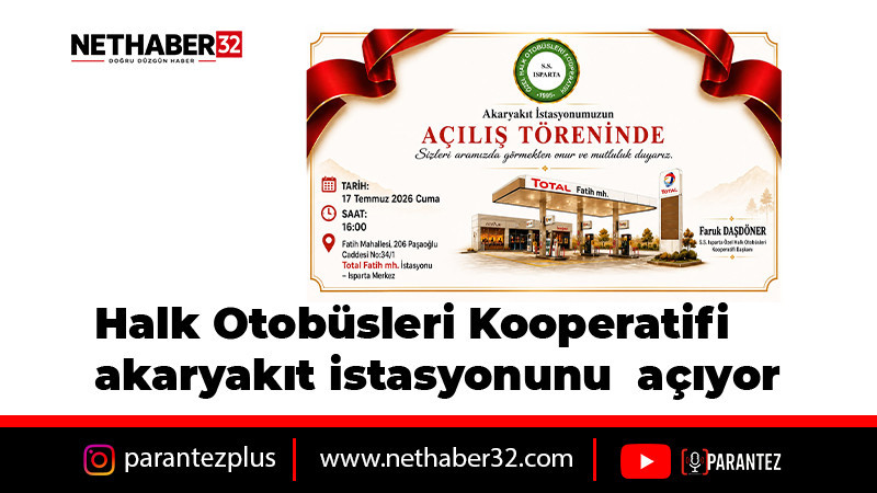 Halk Otobüsleri Kooperatifi akaryakıt istasyonunu açıyor 