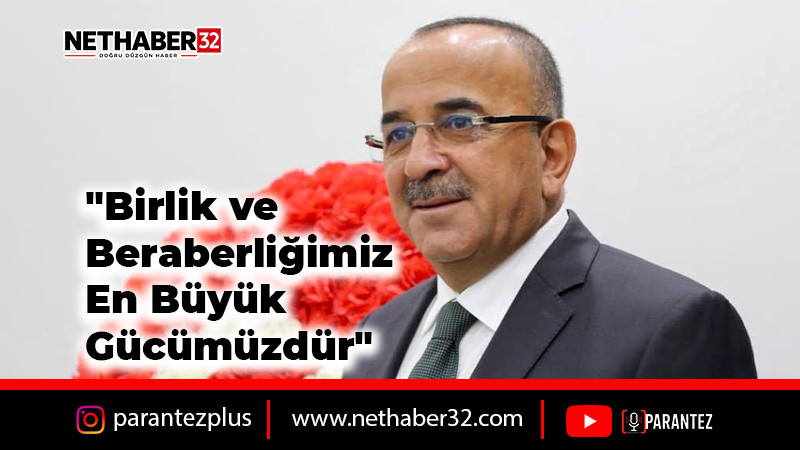 Başkan Ahmet Tural: 