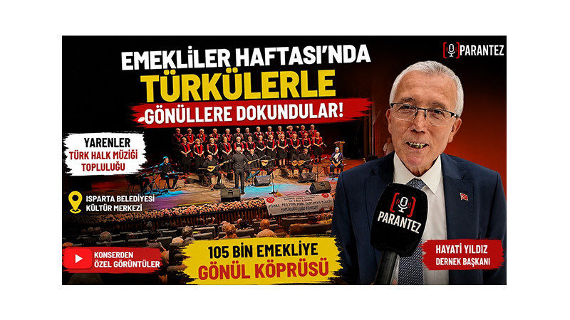 Emekliler Haftası'nda Türkü Dolu Gece: Yarenler Korosu Emekliler İçin Sahne Aldı