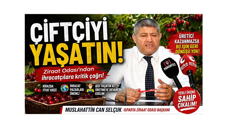 ZİRAAT ODASI BAŞKANI SELÇUK: 