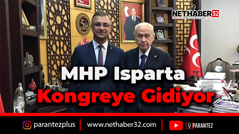 MHP Isparta Kongreye Gidiyor