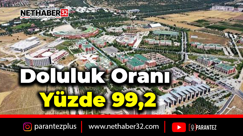 Doluluk Oranı Yüzde 99,2