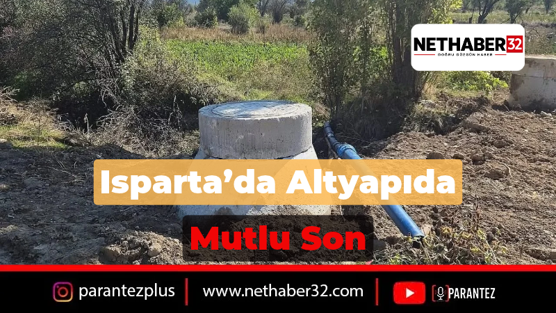 Senirkent Ortayazı Köyünde 1.300 Metrelik Kanalizasyon Hattı Tamamlandı