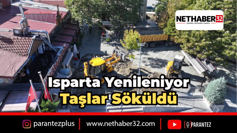 Isparta'da Üstyapı Çalışmaları Hız Kesmiyor