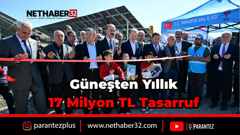 Isparta İl Özel İdaresi’nden Dev Yenilenebilir Enerji Yatırımı: GES Hizmete Girdi