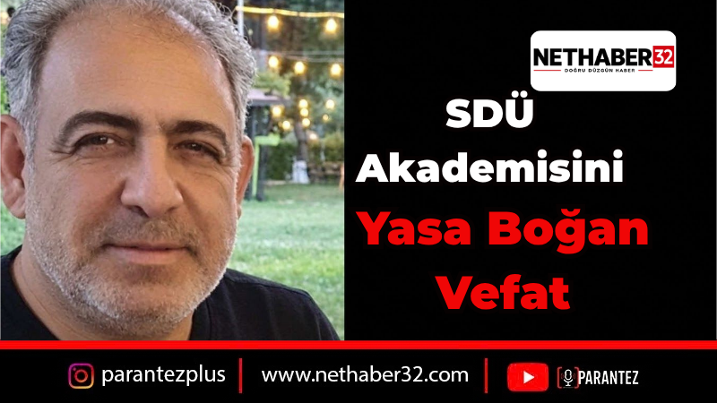SDÜ Akademisini Yasa Boğan Vefat: Doç. Dr. Hakkı Cenker Küçükeşmen Hayatını Kaybetti