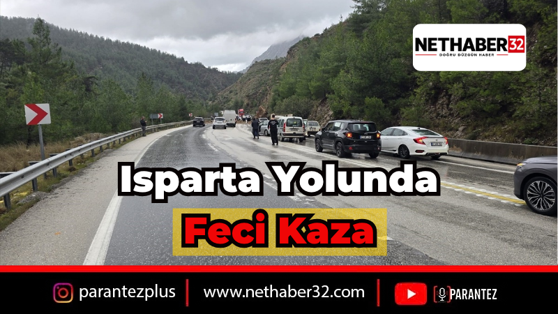 Antalya-Isparta Karayolunda Yolcu Otobüsü Devrildi! 17 Yaralı, 1'inin Durumu Ağır