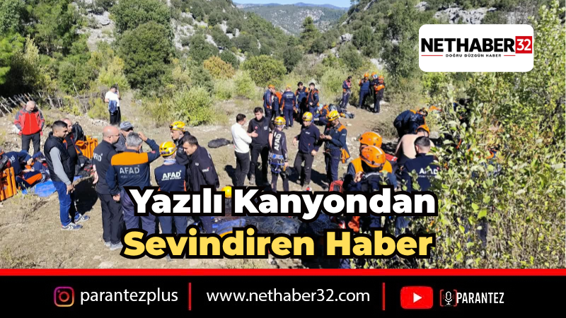 Yazılı Kanyon'da Sevindirici Haber: 10 Kişiye Ulaşıldı