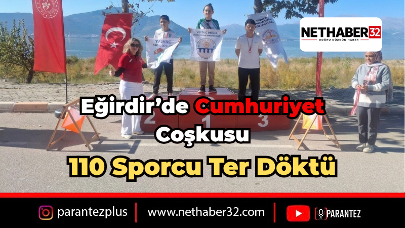 Eğirdir'de Cumhuriyet Bayramı Coşkusu