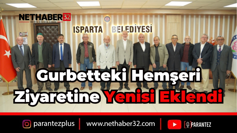 İstanbul’daki Ispartalılardan Başkan Başdeğirmen’e Teşekkür Ziyareti