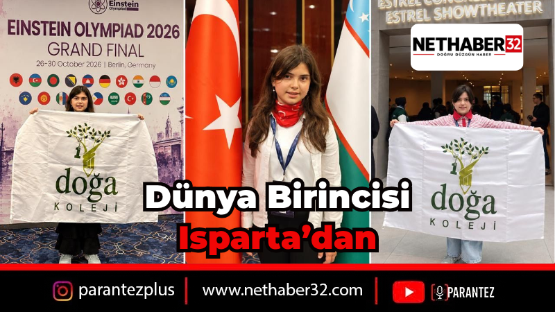 Ispartalı Zeynep Elif'ten Dünya Birinciliği: Berlin'de Tarih Yazdı